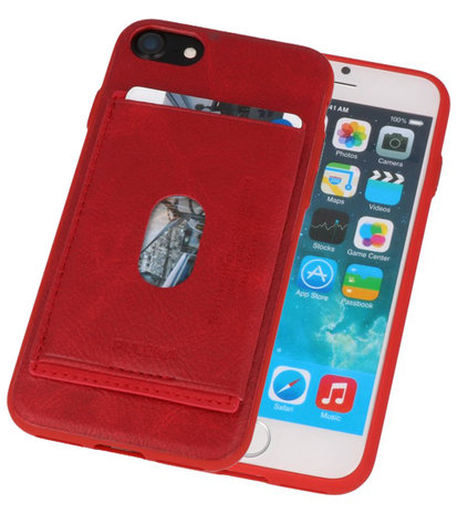 Rood Hardcase cover Hoesje voor Apple iPhone 7 / 8