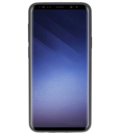 Zwart Stand Case hoesje voor Samsung Galaxy S9 Plus