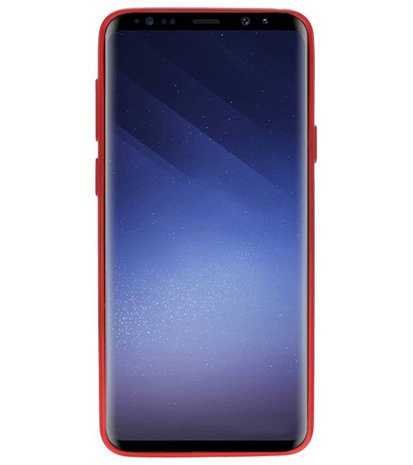 Rood Magneet Stand Case hoesje voor Samsung Galaxy S9 Plus