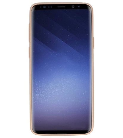 Goud Magneet Stand Case hoesje voor Samsung Galaxy S9 Plus