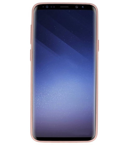 Roze Magneet Stand Case hoesje voor Samsung Galaxy S9 Plus