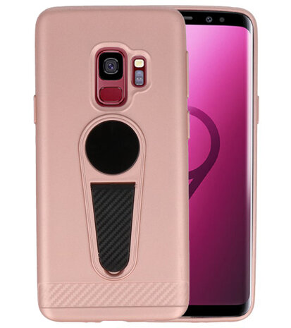 Roze Magneet Stand Case hoesje voor Samsung Galaxy S9