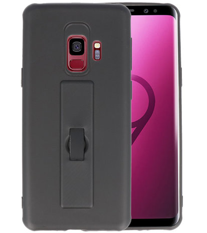 Zwart Carbon serie Zacht Case hoesje voor Samsung Galaxy S9