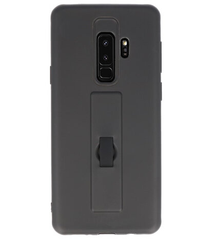 Zwart Carbon serie Zacht Case hoesje voor Samsung Galaxy S9 Plus