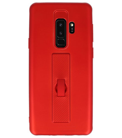 Rood Carbon serie Zacht Case hoesje voor Samsung Galaxy S8 Plus