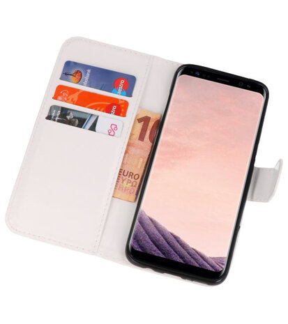 Dollar booktype wallet case Hoesje voor Samsung Galaxy S8 Plus