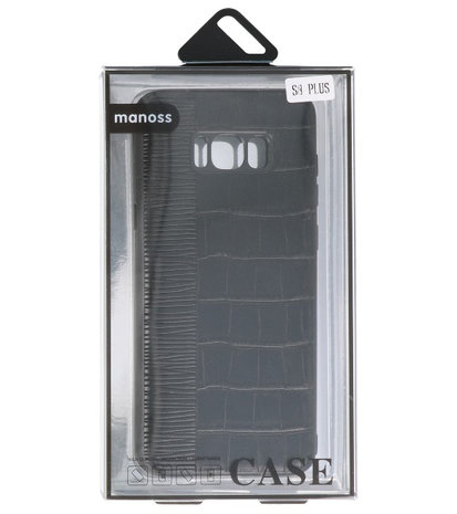 Croco Zwart hard case hoesje voor Samsung Galaxy S8 Plus