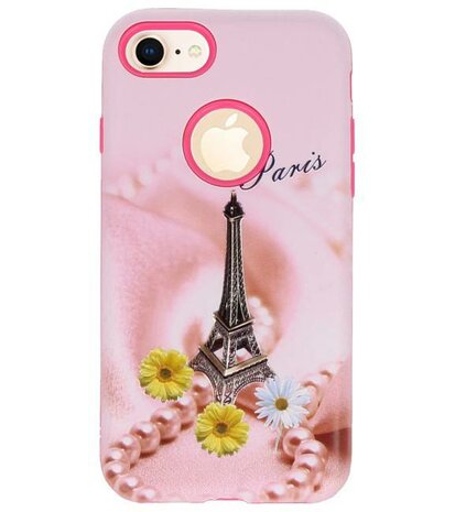 Paris 3D Print Hard Case voor Apple iPhone 7 / 8