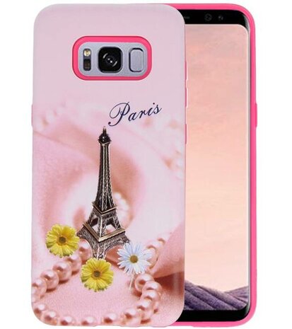 Flamingo 3D Print Hard Case voor Samsung Galaxy S8