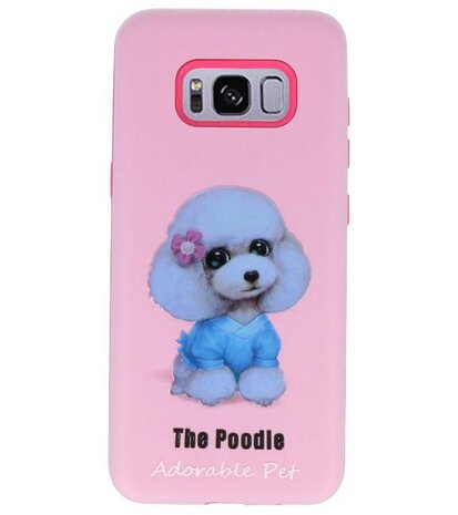 The Poodle 3D Print Hard Case voor Samsung Galaxy S8