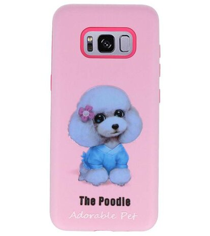 The Poodle 3D Print Hard Case voor Samsung Galaxy S8