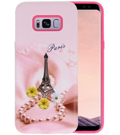 Paris 3D Print Hard Case voor Samsung Galaxy S8 Plus