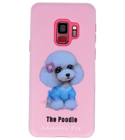 The Poodle 3D Print Hard Case voor Samsung Galaxy S9
