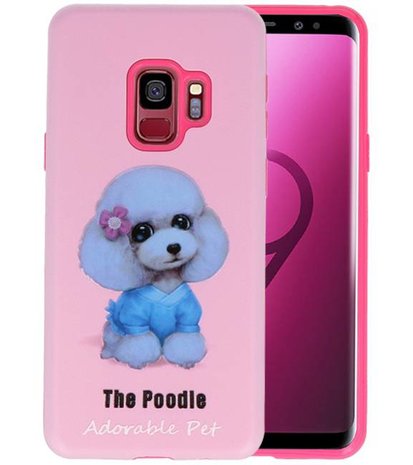 The Poodle 3D Print Hard Case voor Samsung Galaxy S9