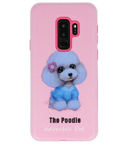 The Poodle 3D Print Hard Case voor Samsung Galaxy S9 Plus