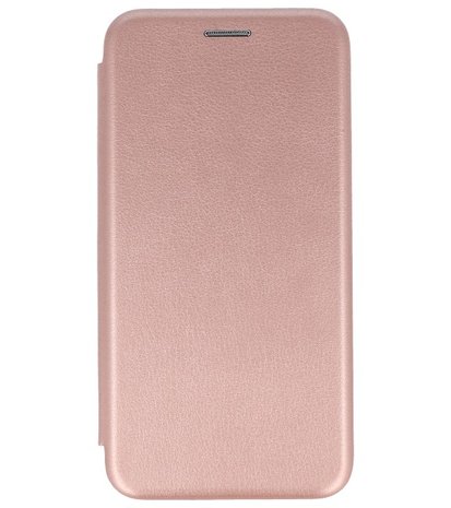Roze Premium Folio Booktype Hoesje voor Samsung Galaxy J3 2018