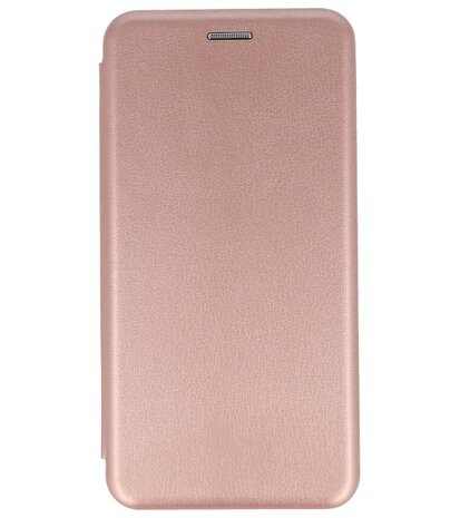 Roze Premium Folio Booktype Hoesje voor Samsung Galaxy J7 2018