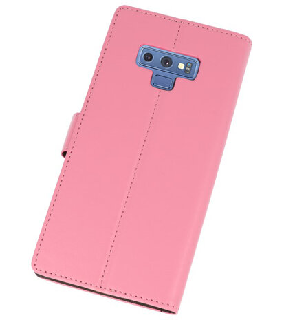 Roze Wallet Cases Hoesje voor Samsung Galaxy Note 9