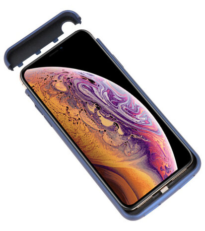 Battery Case voor iPhone XS Max 5000 mAh Blauw