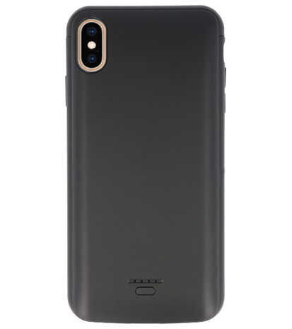 Battery Case voor iPhone XS Max 5000 mAh Zwart