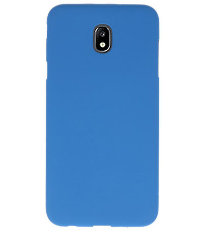 Color TPU Hoesje voor Samsung Galaxy J7 2018 Navy