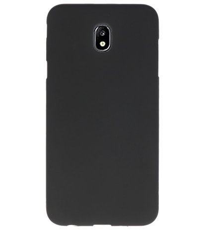 Color TPU Hoesje voor Samsung Galaxy J7 2018 Zwart