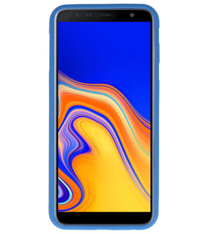 Color TPU Hoesje voor Samsung Galaxy J4 Plus Navy