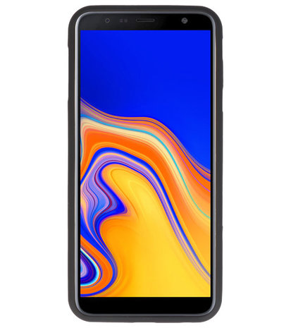 Boekhouder zaad Amuseren Samsung Galaxy J4 Plus Hoesje Color TPU Zwart - Bestcases.nl