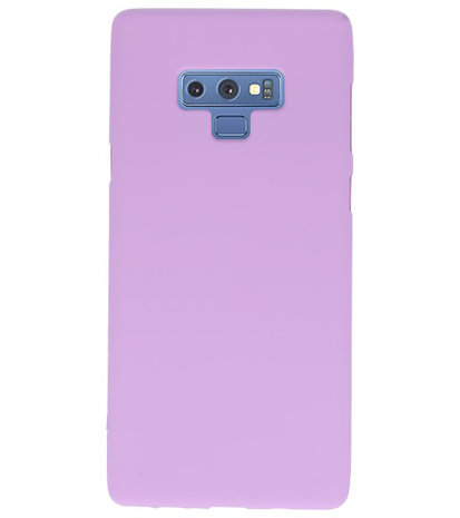 Color TPU Hoesje voor Samsung Galaxy Note 9 Paars