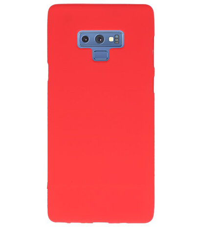 Color TPU Hoesje voor Samsung Galaxy Note 9 Rood