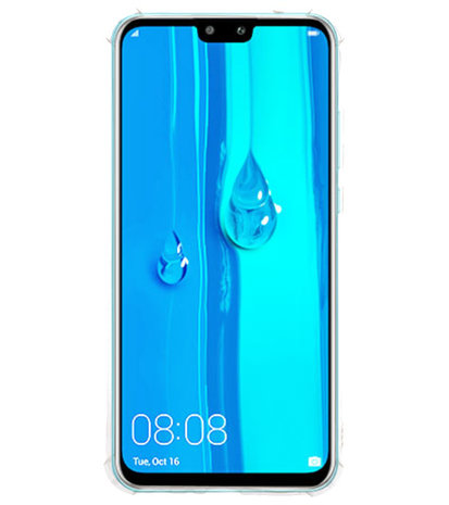 Schokbestendig transparant TPU hoesje voor Huawei Y9 2018