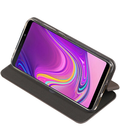 Slim Folio Case voor Samsung Galaxy A9 2018 Grijs