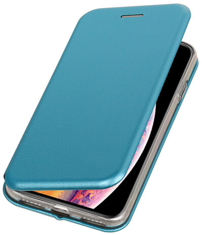 Slim Folio Case voor iPhone XS Max Blauw