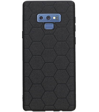 Hexagon Hard Case voor Samsung Galaxy Note 9 Zwart