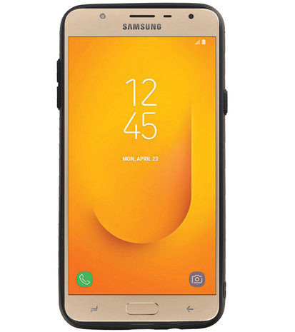 Hexagon Hard Case voor Samsung Galaxy J7 Duo J720F Grijs