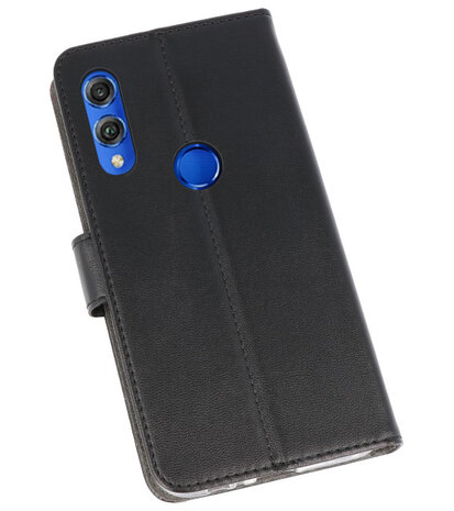 Wallet Cases Hoesje voor Huawei Honor 8X Zwart