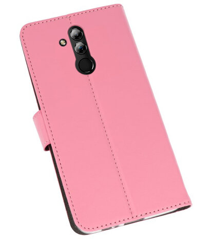 Wallet Cases Hoesje voor Huawei Mate 20 Lite Roze