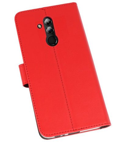 Wallet Cases Hoesje voor Huawei Mate 20 Lite Rood