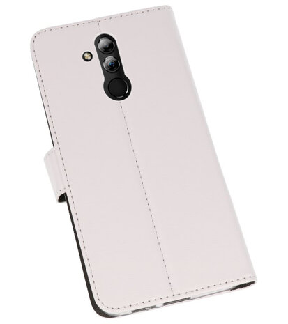Wallet Cases Hoesje voor Huawei Mate 20 Lite Wit