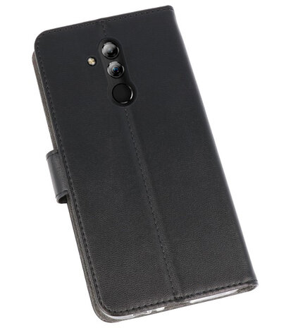 Wallet Cases Hoesje voor Huawei Mate 20 Lite Zwart