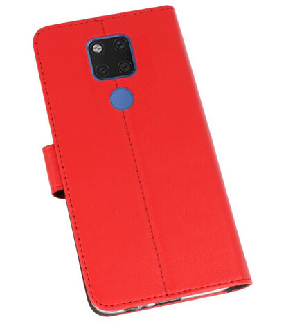 Wallet Cases Hoesje voor Huawei Mate 20 X Rood