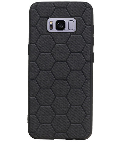 Hexagon Hard Case voor Samsung Galaxy S8 Zwart