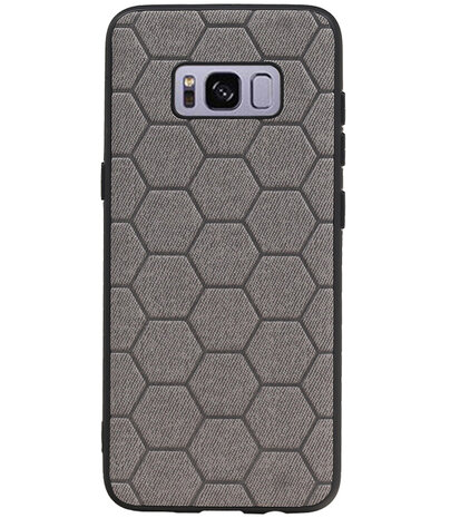 Hexagon Hard Case voor Samsung Galaxy S8 Grijs
