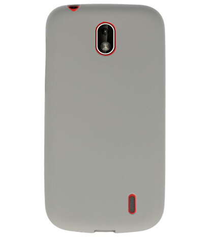 Grijs Color TPU Hoesje voor Nokia 1