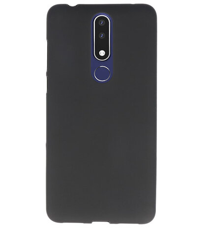 Zwart Color TPU Hoesje voor Nokia 3.1 Plus