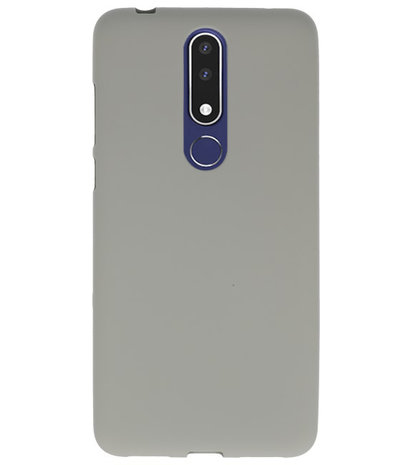 Grijs Color TPU Hoesje voor Nokia 3.1 Plus