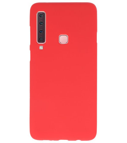 Rood Color TPU Hoesje voor Samsung Galaxy A9 2018