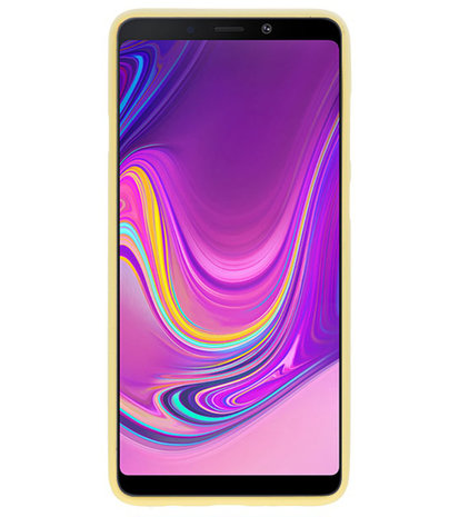 Geel Color TPU Hoesje voor Samsung Galaxy A9 2018