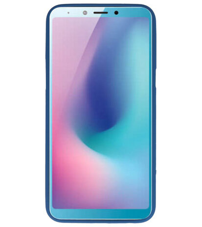 Navy Color TPU Hoesje voor Samsung Galaxy A6s