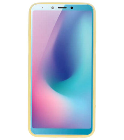 Geel Color TPU Hoesje voor Samsung Galaxy A6s